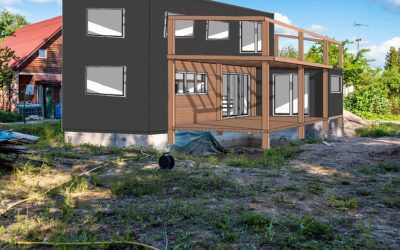 Pārdod Tiny House projektu ar zemi 740 m²